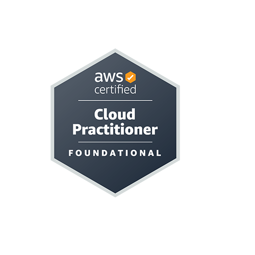 AWS Certified Cloud Practitioner AWS Certified Cloud Practitioner badge